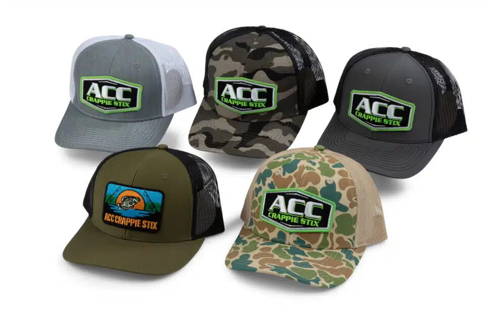 ACC Crappie Stix Logo Patch Hat