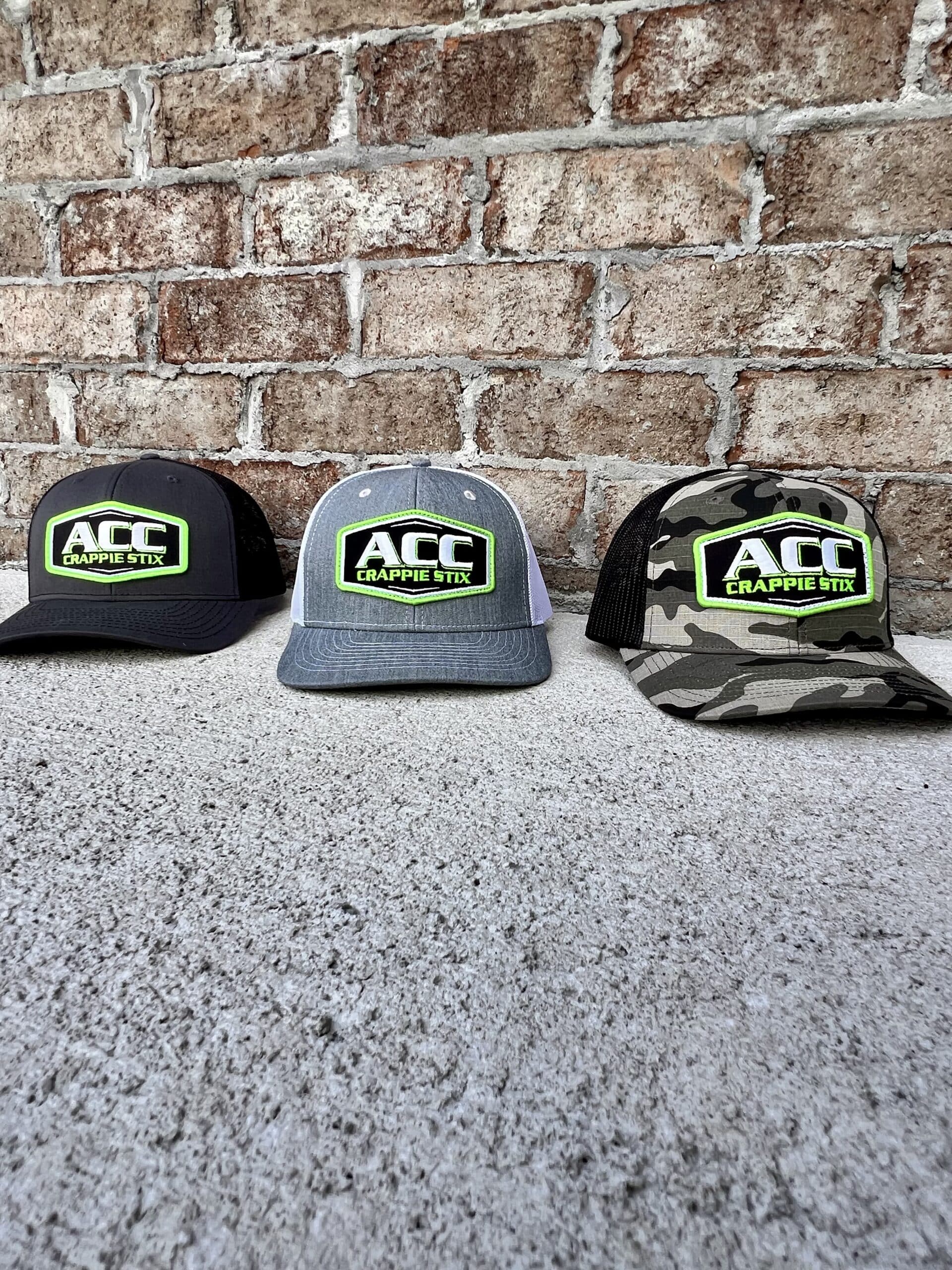 ACC Crappie Stix Logo Patch Hat