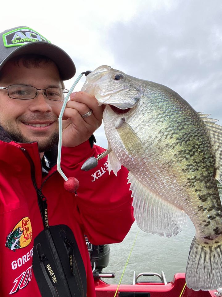 Watts Bar post-spawn crappie with Matt Xenos