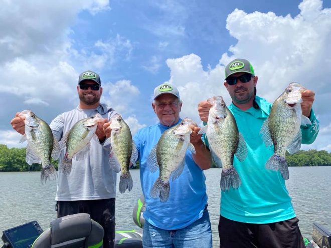 Bank Fishing For Crappie - Where to locate crappie from the bank