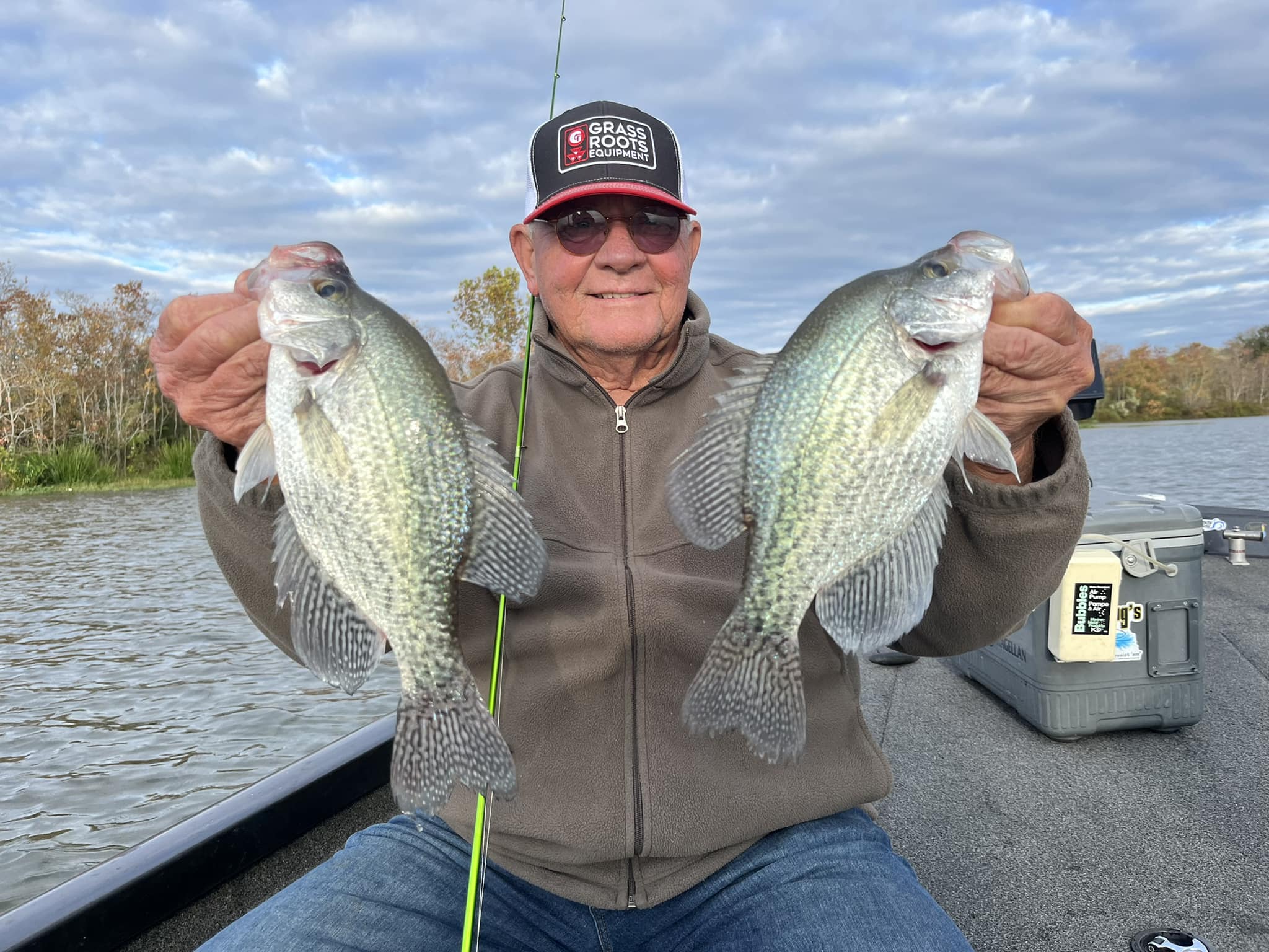 2022 CLOSER LOOK AT MY 2 MAN BOAT A CRAPPIE CATCHING MACHINE IT