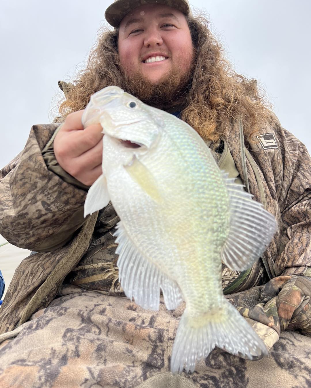 Locating late Fall Crappie (NEW One Piece Crappie Fishing Rod