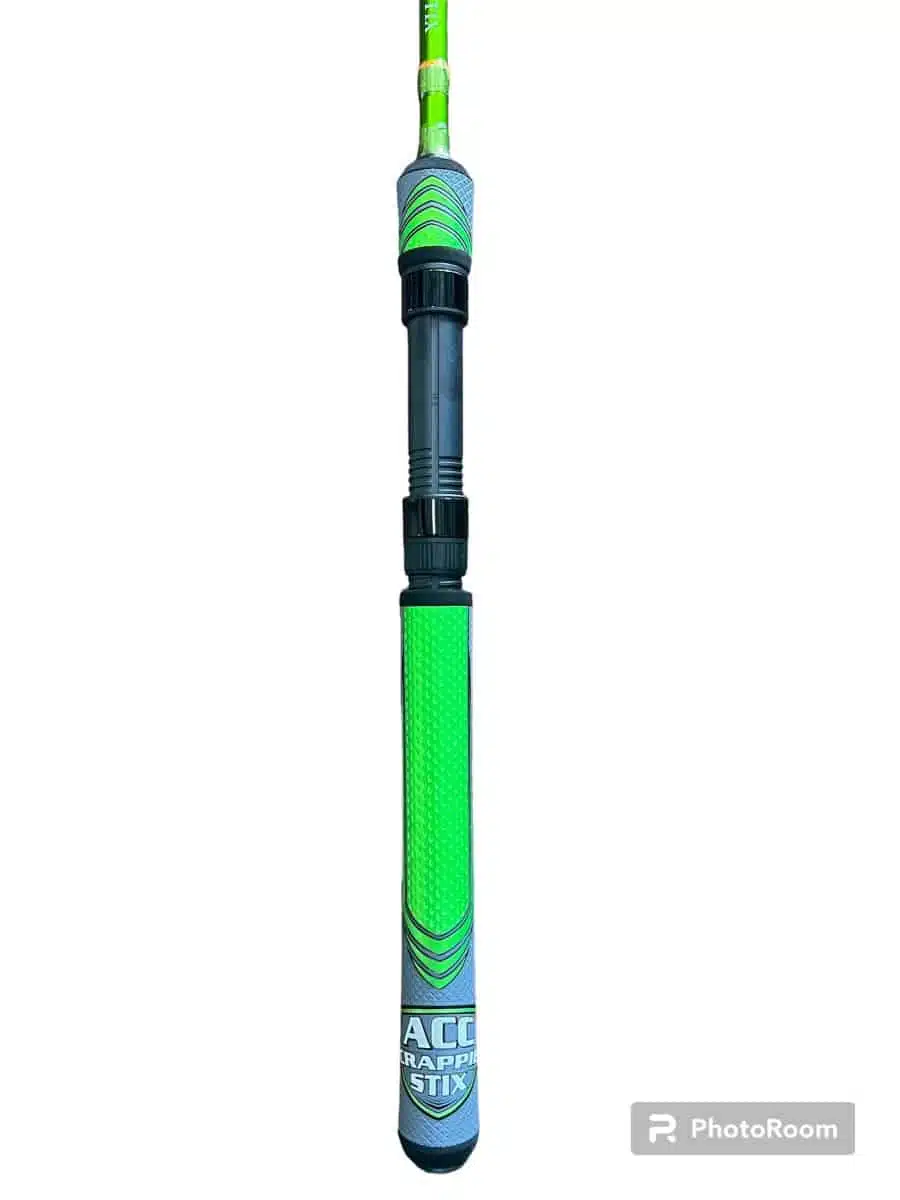  ACC Crappie Stix Green Series 6' Spinning Rod Med